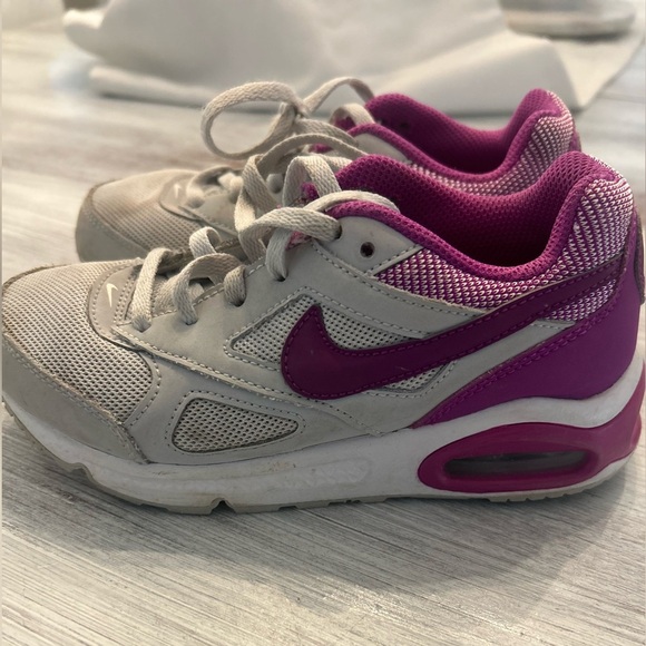 Nike Other - Nike Airmax Trainers Kids' Purple and White Sneakers